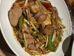 老头儿拿手炒腰花-老头儿油爆虾(金鹰世界店)