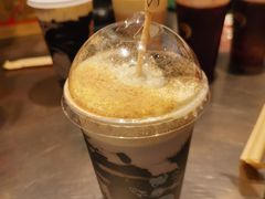 芝麻汤圆豆豆茶-喜茶(天津乐宾百货店)
