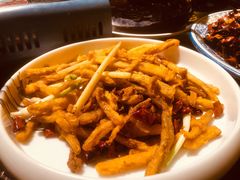 干煸莲藕丝-杨记隆府(汉街店)