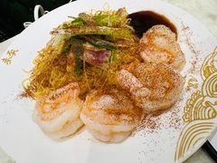 虾籽虾球捞面-麦奀云吞面世家 山顶店(山顶广场店)