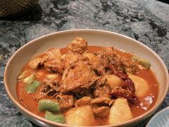 大盘鸡份送皮带面-东方亚克西餐厅(西康路店)