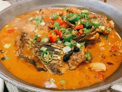 秘制千岛湖臭鱼尾-朋友宴江南土菜(东方太阳城店)