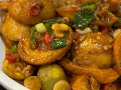 巧炒金钱蛋-建辉湖南土菜馆(南大街店)