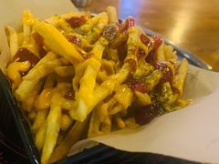 泡菜薯条-包装马车·韩国料理·포장마차