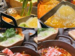 小嫩牛专利T型锅（一锅三吃）-热火朝天鲜切牛肉火锅(南强街巷店)