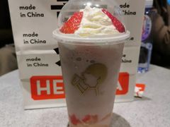 厚牛乳莓莓冻-喜茶(北京通州万达店)