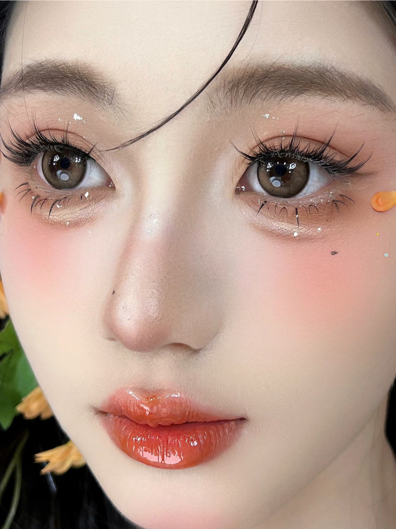 精致妆容