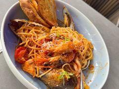 烩牛肉丸蘑菇意大利面-bluefrog蓝蛙(皇庭广场店)