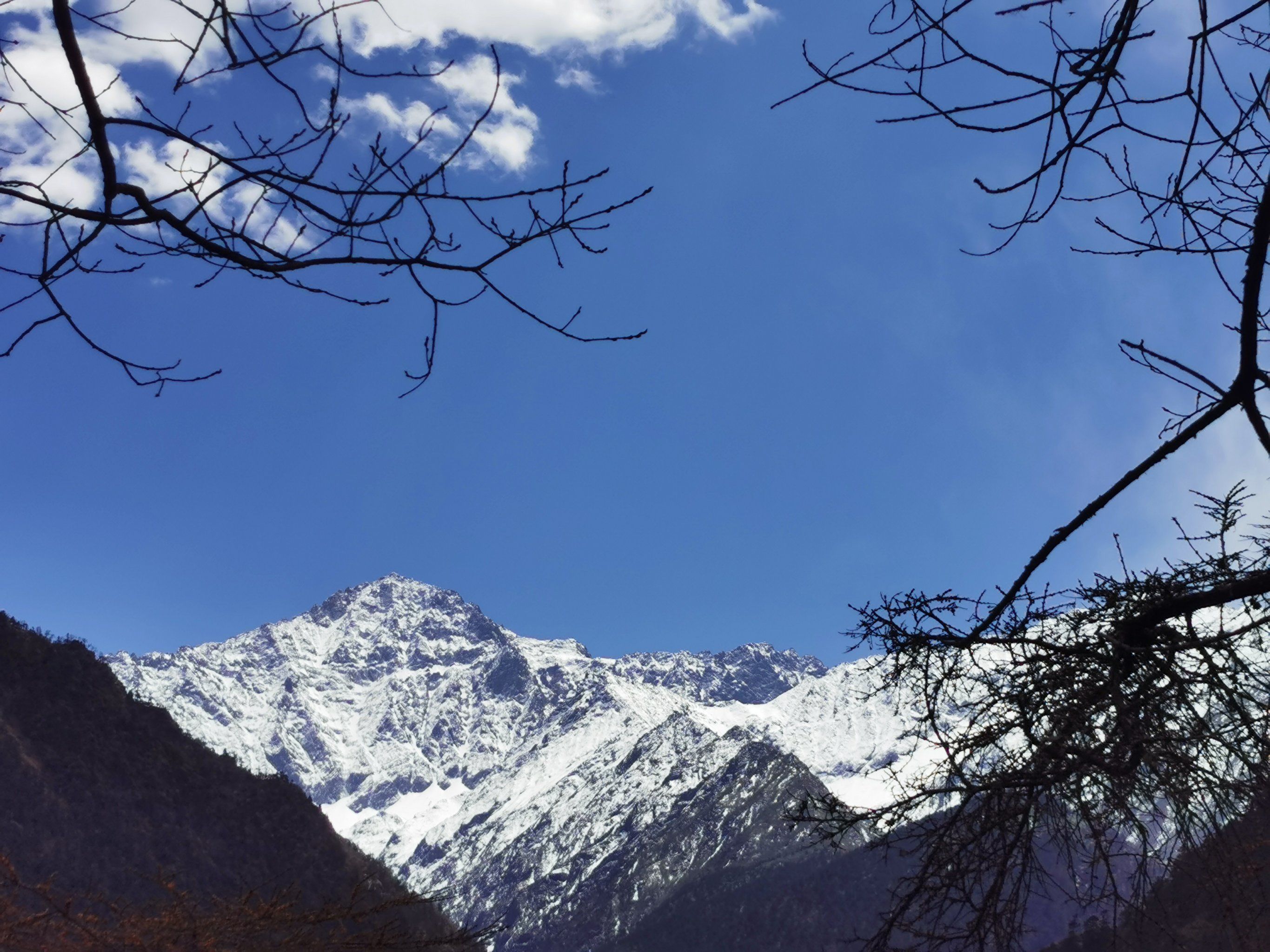 成都夏日雪山