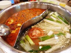鸳鸯锅-朱氏胖子烂火锅(洪崖洞店)