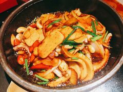鱿鱼须年糕-老头儿油爆虾·知味杭州(爱琴海购物中心)