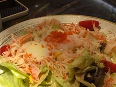 温泉蛋蟹肉沙拉-炙柒Sekinana·精致料理 烧鸟·铁板烧(海上世界店)