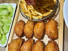 蒜香鸡翅-叶派龙虾•招牌香辣蟹·海鲜(中海国际店)