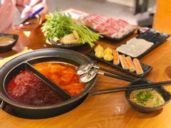 老四川风味麻辣锅底-呷哺呷哺 黄金牧场 (阳泉滨河新天地店)