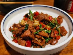 小炒黄牛肉-湘里乡亲甲王二老店