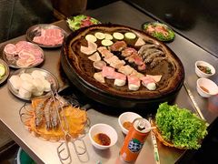 -老姐石板烧烤+铜炭火锅(总店)