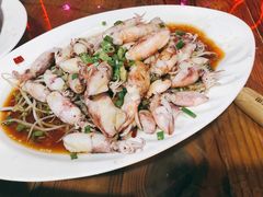 特色油焗小管-原龙海鲜大排档(美食地标店)