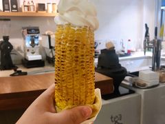 烤玉米冰tea凌-茶是一枝花泡茶店