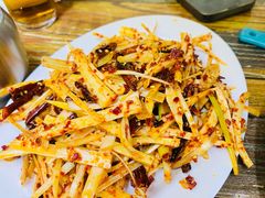 炝拌板筋-西塔隆太白烤牛肉馆(图们路店)