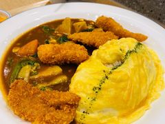 炸鱼排蛋包饭-池奈·咖喱蛋包饭(熙地港店)