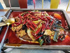 -探鱼·鲜青椒爽麻烤鱼(中天广场店)