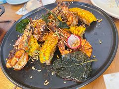 惹味胡椒虾配烤玉米-CHILLAX轻乐时(侨建·Hi City店)