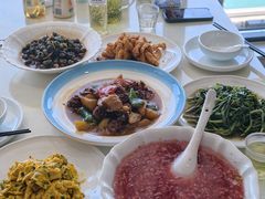 -七的湖·晚芳亭·阳澄湖农家菜·大闸蟹(莲花岛店)