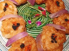 黑松露虾拼香煎墨鱼饼-粤·向群饭店(二沙岛店)