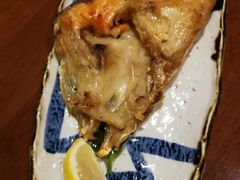 炭烤三文鱼头-大渔铁板烧(中山路八佰伴店)