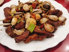 烤蒜爆酥肉-天添纸包鸡家常菜