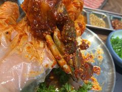 -明洞阿姨·韩式酱蟹烤肉·创意料理(三元桥店)