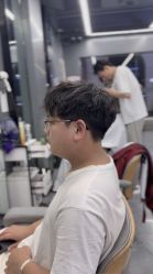 点击看大图 -藤野造型烫发染发
