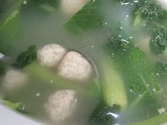 小白菜汆丸子-老山记海城馅饼大酒店(振兴小区店)