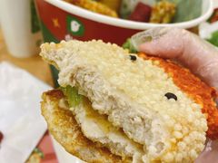 圣诞雪人双层鸡排堡-德克士(新华店)