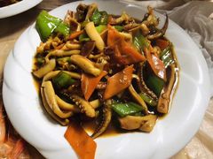 爆烧鱿鱼-阿杰臻选海鲜饭店(普陀山店)