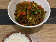 酸辣椒炒鸡杂-建辉湖南土菜馆(南大街店)