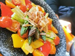 烤芦笋-普兰达德国餐厅·德式脆皮烤猪肘·自酿啤酒(观唐店)