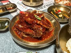 -草家酱蟹炭火烤肉店(珲春南路二店)