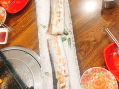 烤带鱼-真情鲍鱼海鲜汤