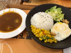 鲜虾扇贝饭-海盗虾饭·剥好的小龙虾饭(SOHO尚都店)