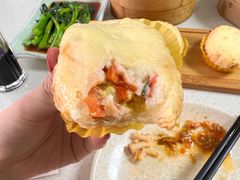 三文鱼蛋挞-阿政粤小馆(中央大街店)