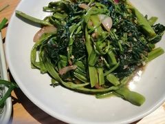 马拉盏炒通菜-大头虾越式风味餐厅(光明广场店)