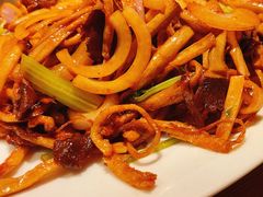 茶树菇爆爽肉-春暖花开(西溪店)