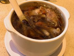 茶树菇老鸡炖盅-膳心记-明火四宝煲仔饭(燕南店)