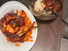 -草家酱蟹炭火烤肉店(珲春南路二店)