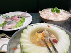 -得意咚瓜·顺德鱼生·冬瓜火锅(深圳首店)