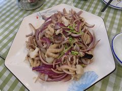 酱炒八爪鱼-华圆美食