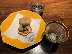 鮟鱇鱼肝梅花饼-桐寿司Sushi Tong