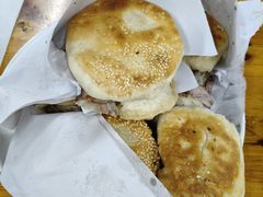 -京东一绝西海子西园烧饼夹肉