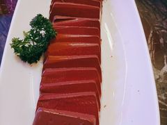 鸭血-热火朝天鲜切牛肉火锅(南强街巷店)